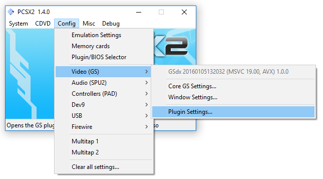 best pcsx2 settings 2019